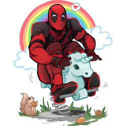 Deadpool Licorne