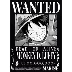 Luffy Wanted