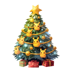 Pikachu Sapin de Noël