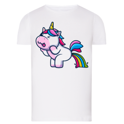 Licorne Caca Arc-en-Ciel