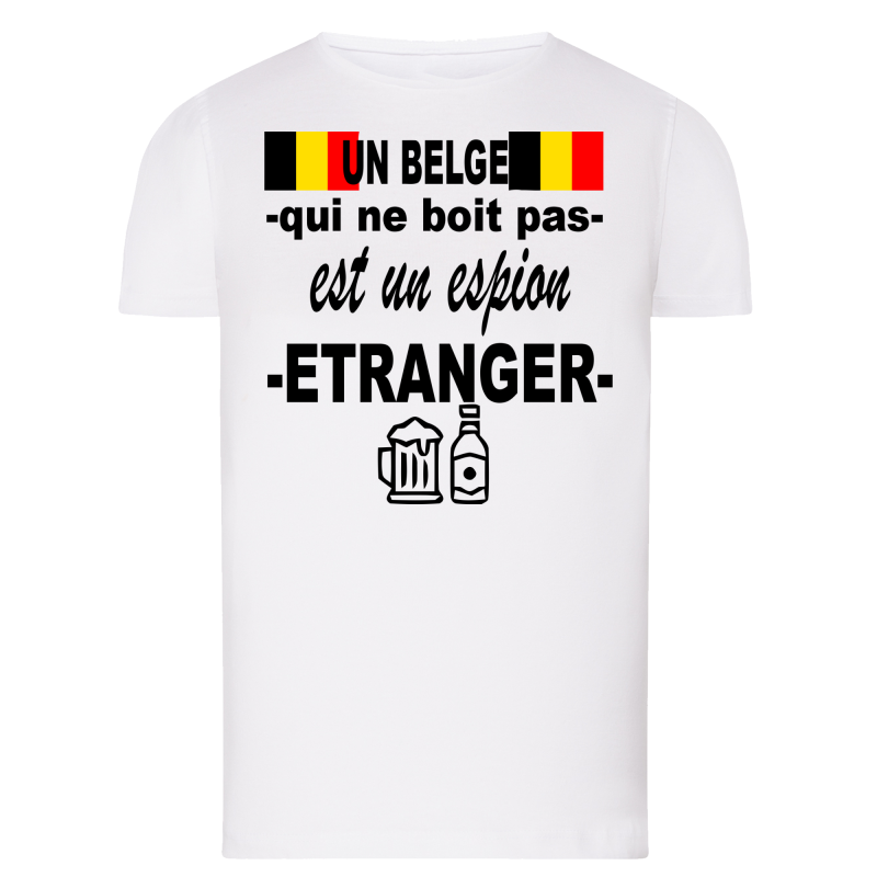 Un Belge qui ne boit pas...