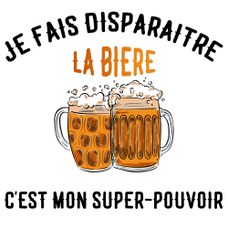 Disparaitre la bière