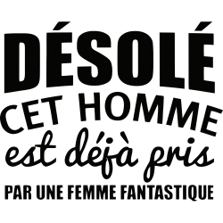 Homme déjà pris