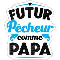 Futur pêcheur comme Papa