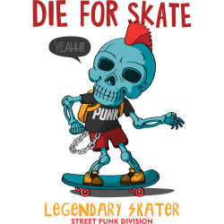 Squelette Skate