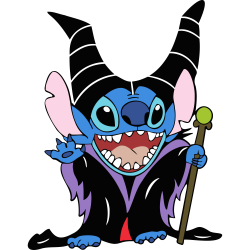 Stitch Maléfique halloween