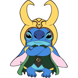 Stitch Loki halloween