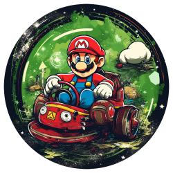 Mario Kart Voiture Circle IA