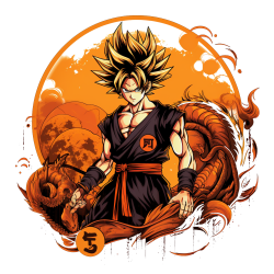 Sangoku Dragon Orange Feu IA 12