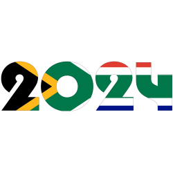 Drapeau 2024 Soutien Afrique Du Sud