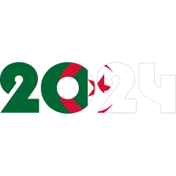 Drapeau 2024 Soutien Algérie