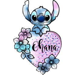 Stitch Coeur Ohana